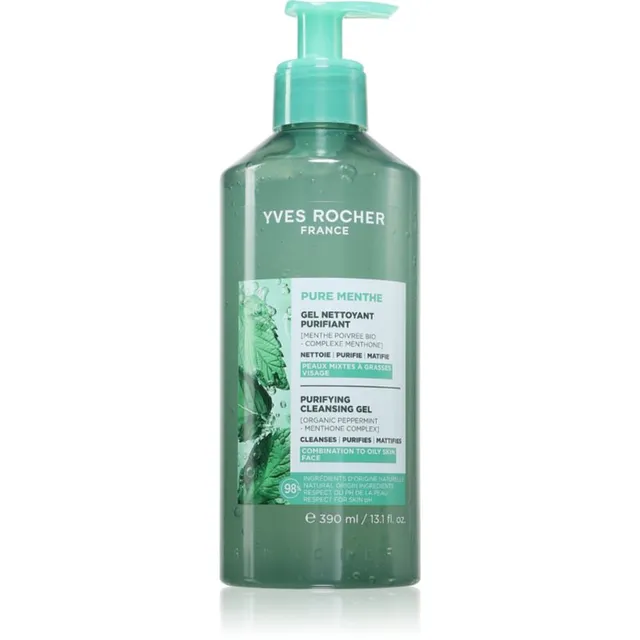 Yves Rocher Pure Menthe Sügavpuhastav geel 390 ml