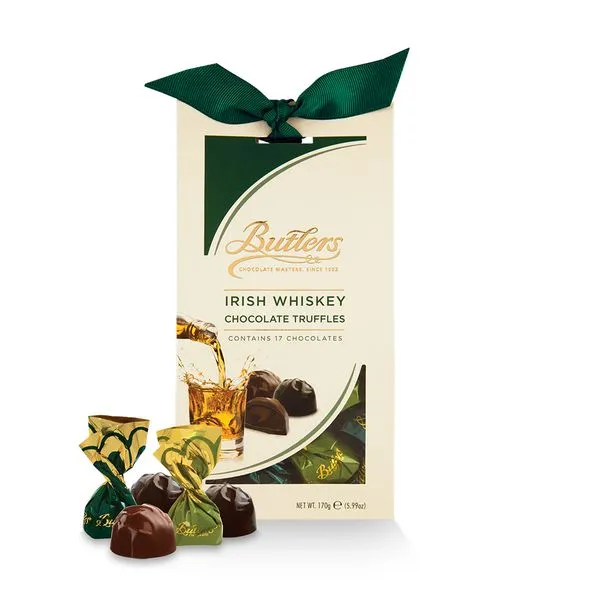 Šokolaadikommide komplekt IRISH WHISKEY CHOCOLATE TRUFFLES