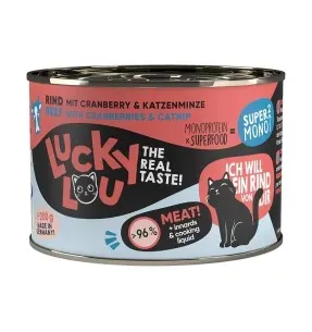 Lucky Lou SuperMono² monovalguline konserv kassile veiselihaga, teraviljavaba