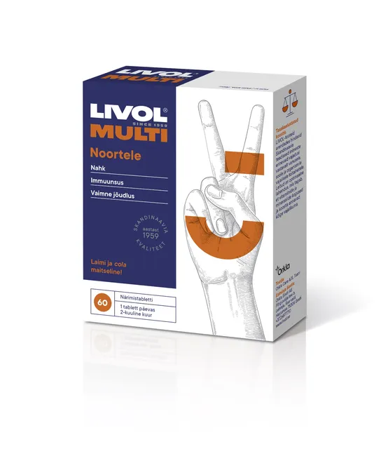 LIVOL MULTI NÄRIMISTBL NOORTELE N60 (LAIMI-KOOLAMAITSEL)