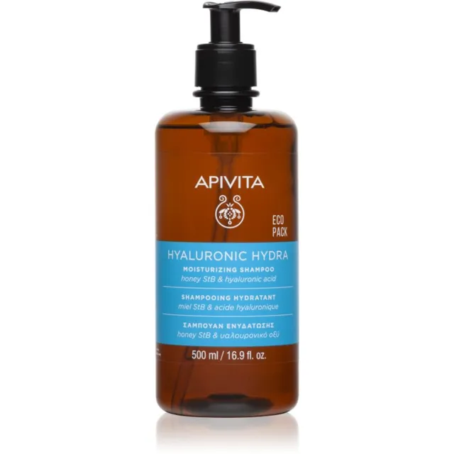 Apivita Hyaluronic Hydra Moisturizing Shampoo Niisutav šampoon 500 ml