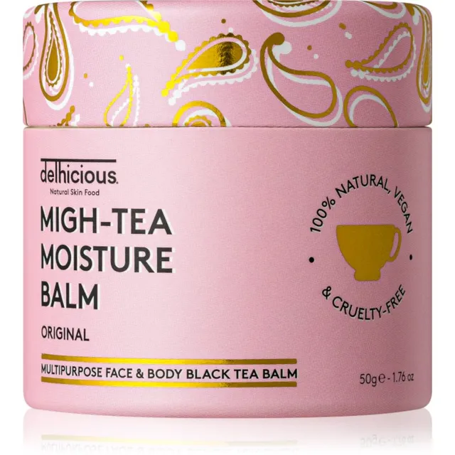 delhicious MIGH-TEA MOISTURE BALM multifunktsionaalne palsam väga kuivale ja tundlikule nahale 50 g