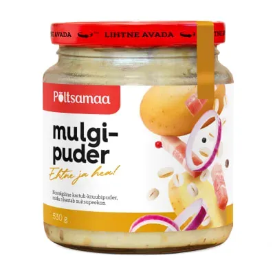 Mulgipuder suitsupeekoniga, PÕLTSAMAA, 530 g