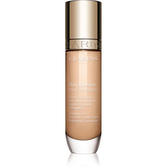 Clarins Skin Illusion Hydrating Foundation Täielikult kattev jumestuskreem varjund 103N 30 ml