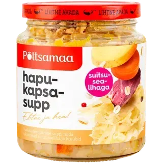 Põltsamaa hapukapsasupp 530g