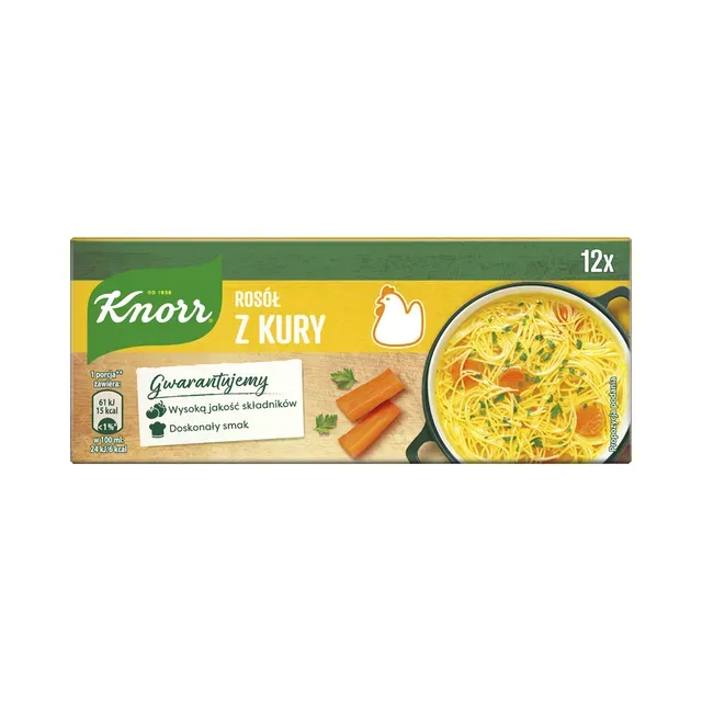 Kanapuljong 12x10g, KNORR, 120g