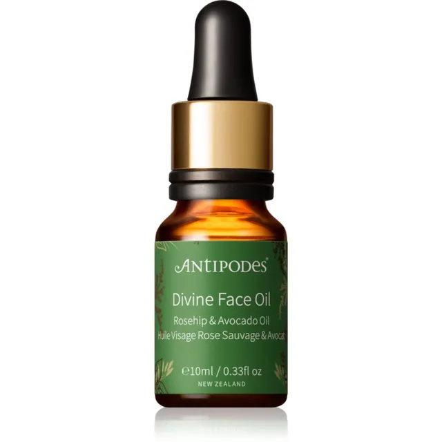 Antipodes Divine Face Oil Rosehip & Avocado Oil Kaitsev seerum naha esimeste vananemismärkide vastu 10 ml