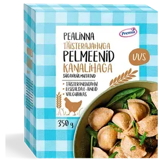 Pealinna Täisterajahuga Pelmeenid Kanalihaga 350 g