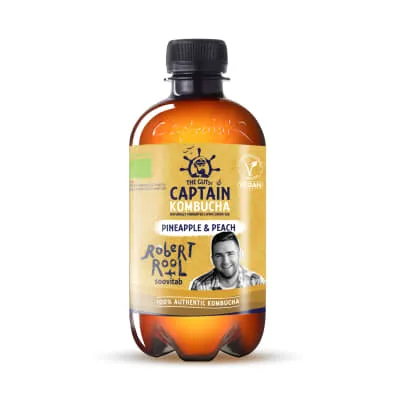 Kombucha jook Captain Kombucha Ananassi 0,4l