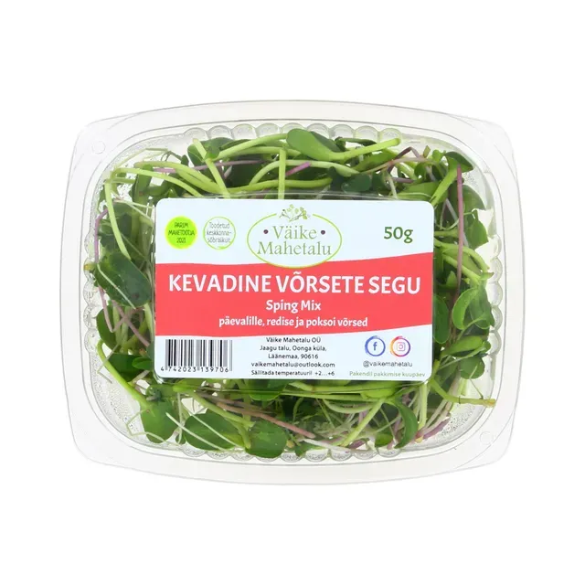 Võrsetesegu, VÄIKE MAHETALU, 50 g
