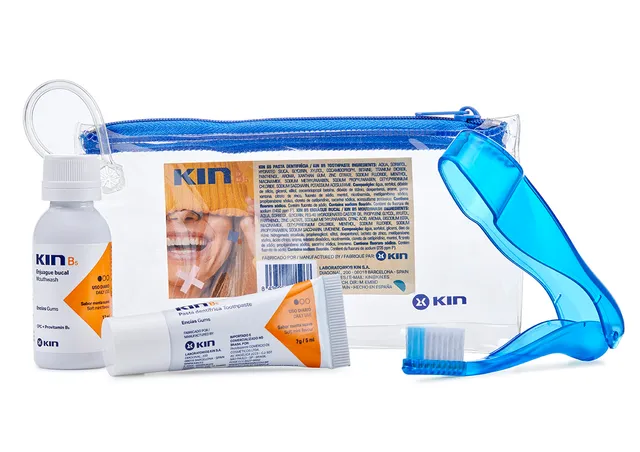 KIN B5 REISIKOMPLEKT HAMBAHARI+HAMBAPASTA 7G+SUUVESI 15ML