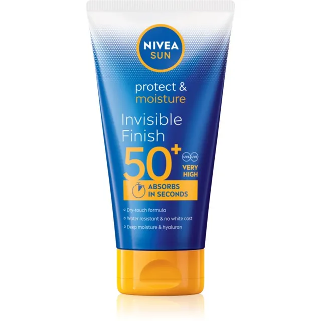 NIVEA SUN Protect & Moisture Niisutav päevituspiim hüaluroonhappega SPF 50+ 150 ml