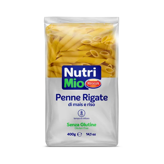 Nutri Mio" gluteenivaba pasta PENNE RIGATE, REGGIA, 400 g