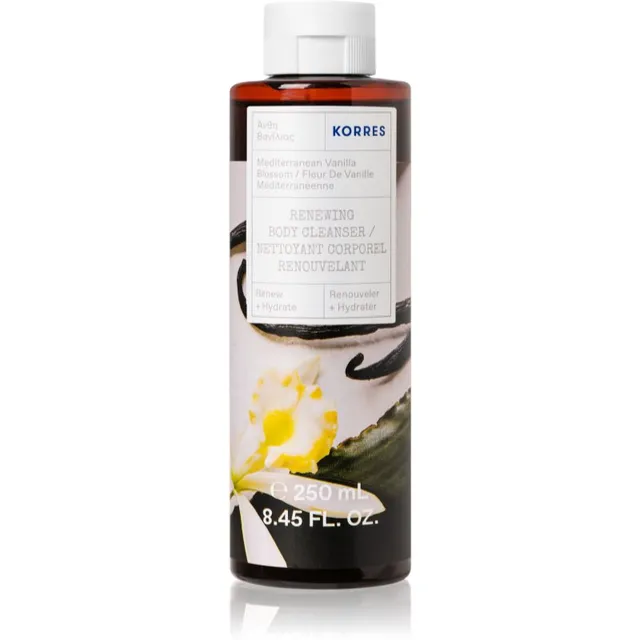 Korres Mediterranean Vanilla Blossom Energiat andev dušigeel 250 ml
