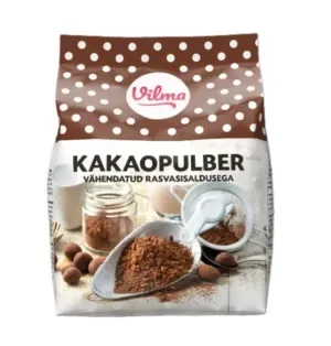 Vilma Vähendatud Rasvasisaldusega Kakaopulber 150g