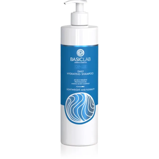 BasicLab Dermocosmetics Capillus Šampoon igapäevaseks kasutamiseks niisutava toimega 300 ml