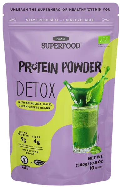 Valgupulber Detox, ökoloogiline