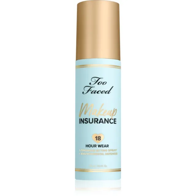 Too Faced Make-up Insurance Setting Spray Meigi kinnituspihusti pikaajalise mõjuga 118 ml