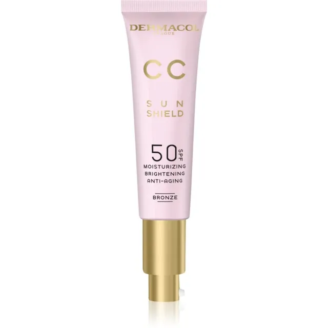 Dermacol CC Sun Shield Noorendav CC kreem SPF 50 varjund Bronze 30 ml