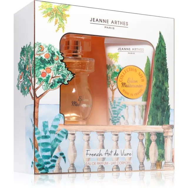 Jeanne Arthes Collection Azur Balcon Méditerranéen Kinkekomplekt naistele