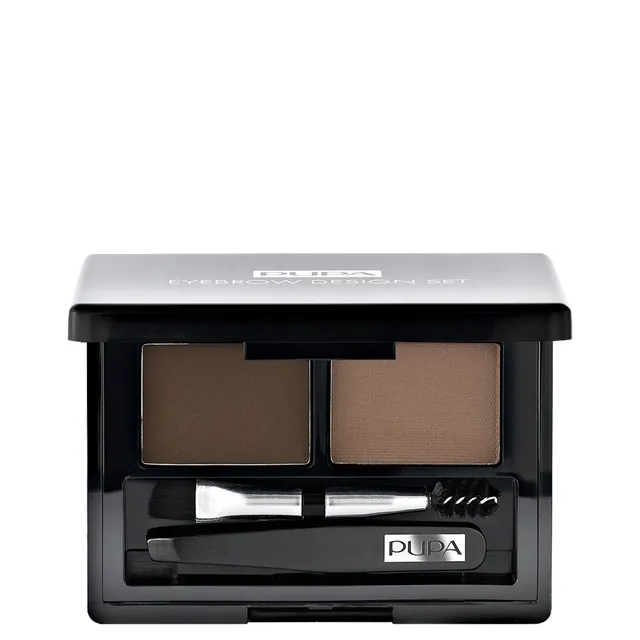 PUPA Eyebrow Design No.002 Brown Set 1.1g