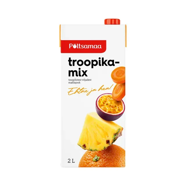 Troopilistest viljadest mahlajook, PÕLTSAMAA, 2 L