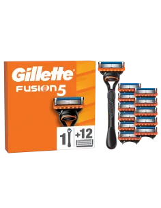 Gillette Fusion5 raseerija + 12 vahetustera