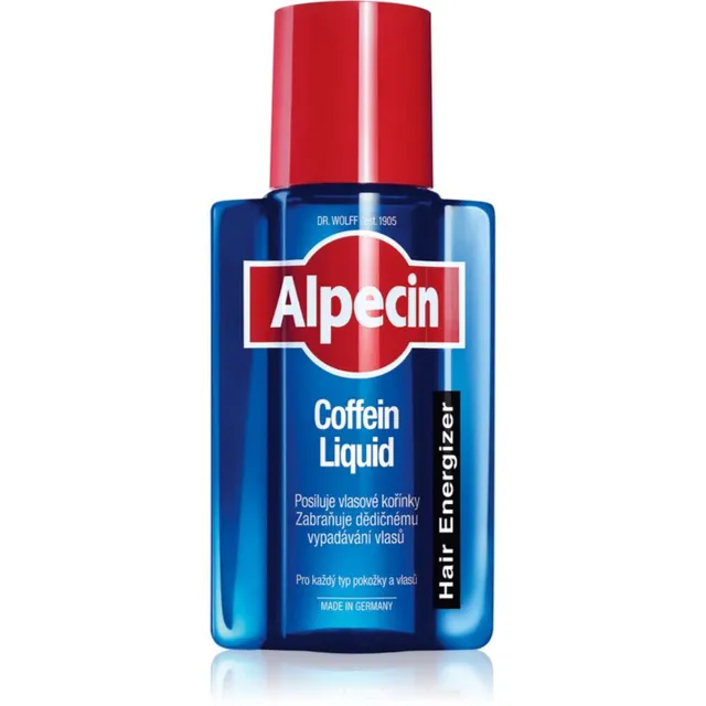 Alpecin Hair Energizer Caffeine Liquid Kofeiinitoonik juuste väljalangemise vastaseks hoolduseks meestele 200 ml
