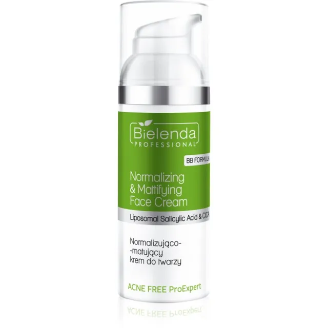 Bielenda Professional Acne Free ProExpert Normaliseeriv matistav kreem probleemsele nahale 50 ml