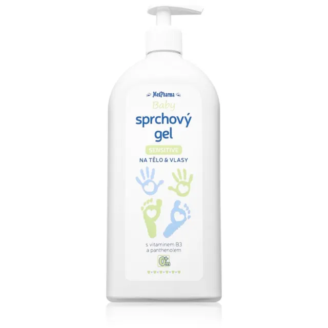 MedPharma Sprchový gel Sensitive baby Šampoon ja dušigeel lastele 500 ml