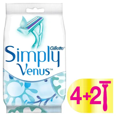 Ühekordsed raseerijad Gillette Venus2 6tk