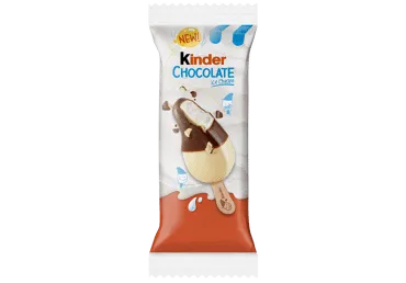Jäätis KINDER šokolaadiglasuuriga, 38g