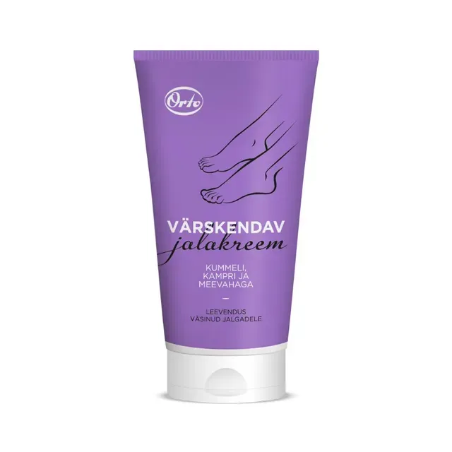 Jalakreem kampriga värskendav, PUHAS LOODUS, 150 ml
