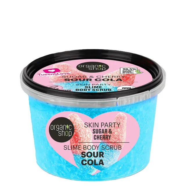 ORGANIC SHOP Sugar & Cherry Slime Body Scrub 250ml