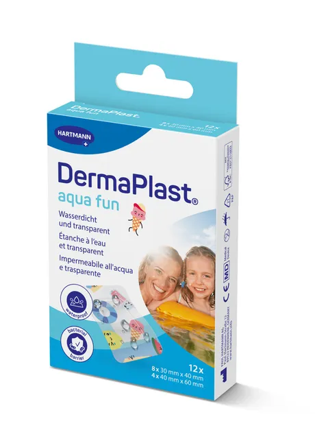 DERMAPLAST PLAASTRID AQUA FUN N12