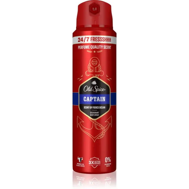 Old Spice Captain Pihustatav deodorant 200 ml