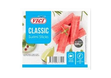 Jahutatud surimist pulgad VICI, 500g