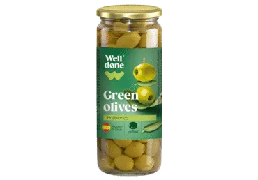 Roh. oliivid Hojiblanca WELL DONE 450g