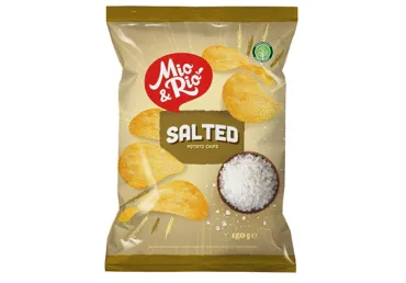 Kartulikrõpsud soolaga MIO & RIO 150g