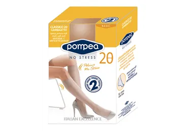 N.põlvikud POMPEA Classico 20d nero 2p