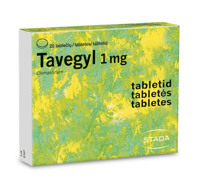 TAVEGYL TBL 1MG N20