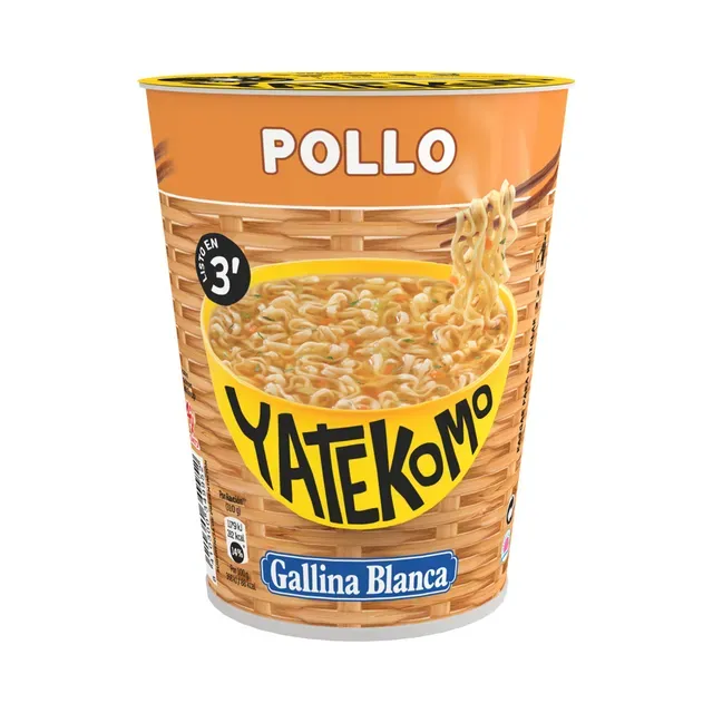 Kiirnuudlid kanamaitselised topsis, YATEKOMO, 60 g