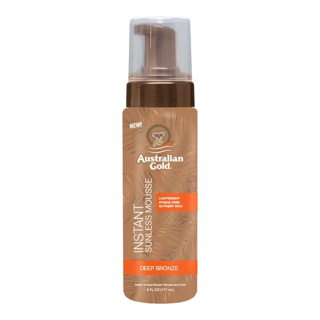 AUSTRALIAN GOLD Instant Sunless Mousse Deep Bronze 177ml