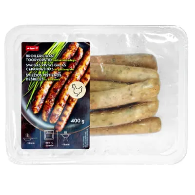 Broil. toorvorstid maitsetaimedega Rimi 400g