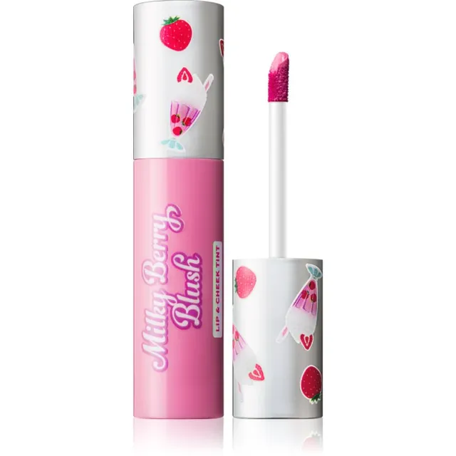 I Heart Revolution Milkshake Milky Berry Blush Mitmeotstarbeline huulte- ja näomeik varjund Strawberry Shake 10 ml
