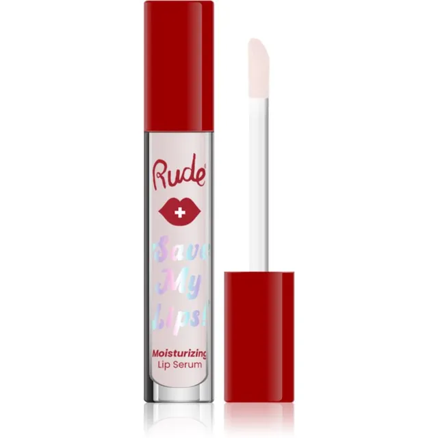 Rude Cosmetics Save My Lips Niisutav seerum huultele varjund Coconut 3.4 ml