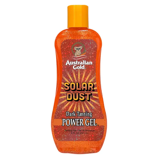 AUSTRALIAN GOLD Solar Dust Dark Tanning Power Gel 237ml