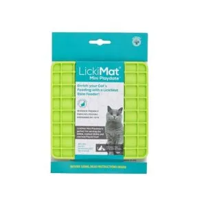 LickiMat® Mini Playdate Green lakumatt kassidele