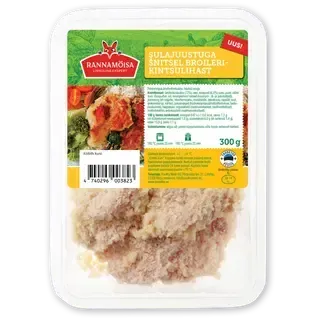 Šnitsel broilerikintsulihast sulajuustuga, RANNAMÕISA, 300 g