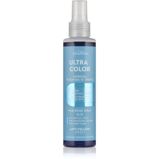 Joanna Ultra Color Hair Rinse Blue Spray Tooniv pihusti varjund Blue 150 ml